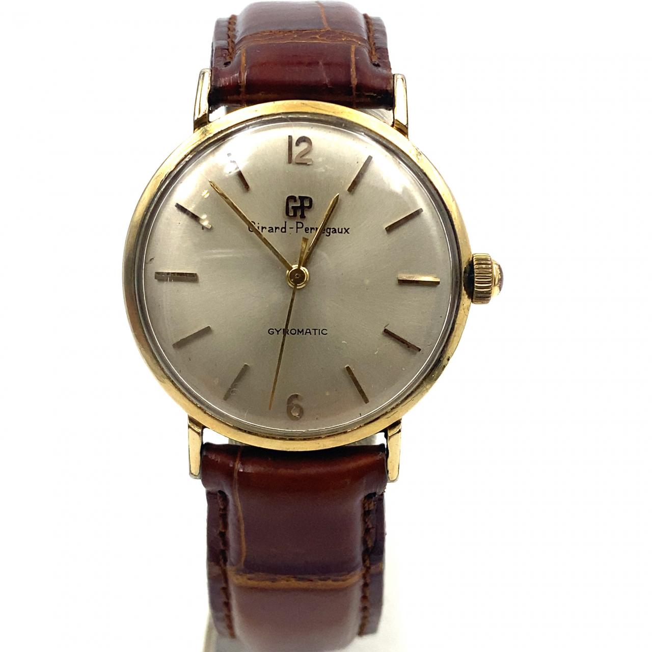 Pre-Owned Vintage Gold Filled Girard Perregaux Gyromatic Watch
