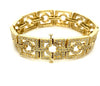 6.00ctw Square Mariner Link Style Diamond Bracelet 14K Yellow Gold 7&quot;