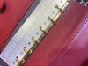 Pre-Owned Louis Vuitton Red Vernis Small Monogram 6 Ring Agenda Notebook