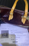 Pre-Owned Louis Vuitton Purple Vernis Monogram Rosewood Avenue Shoulder Bag