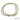 Vintage 14K Yellow Gold Cultured Pearl 3 Strand Bracelet Circa 1985