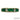 14K Yellow Gold Emerald and Diamond Band Ring Size 5 Channel-Set