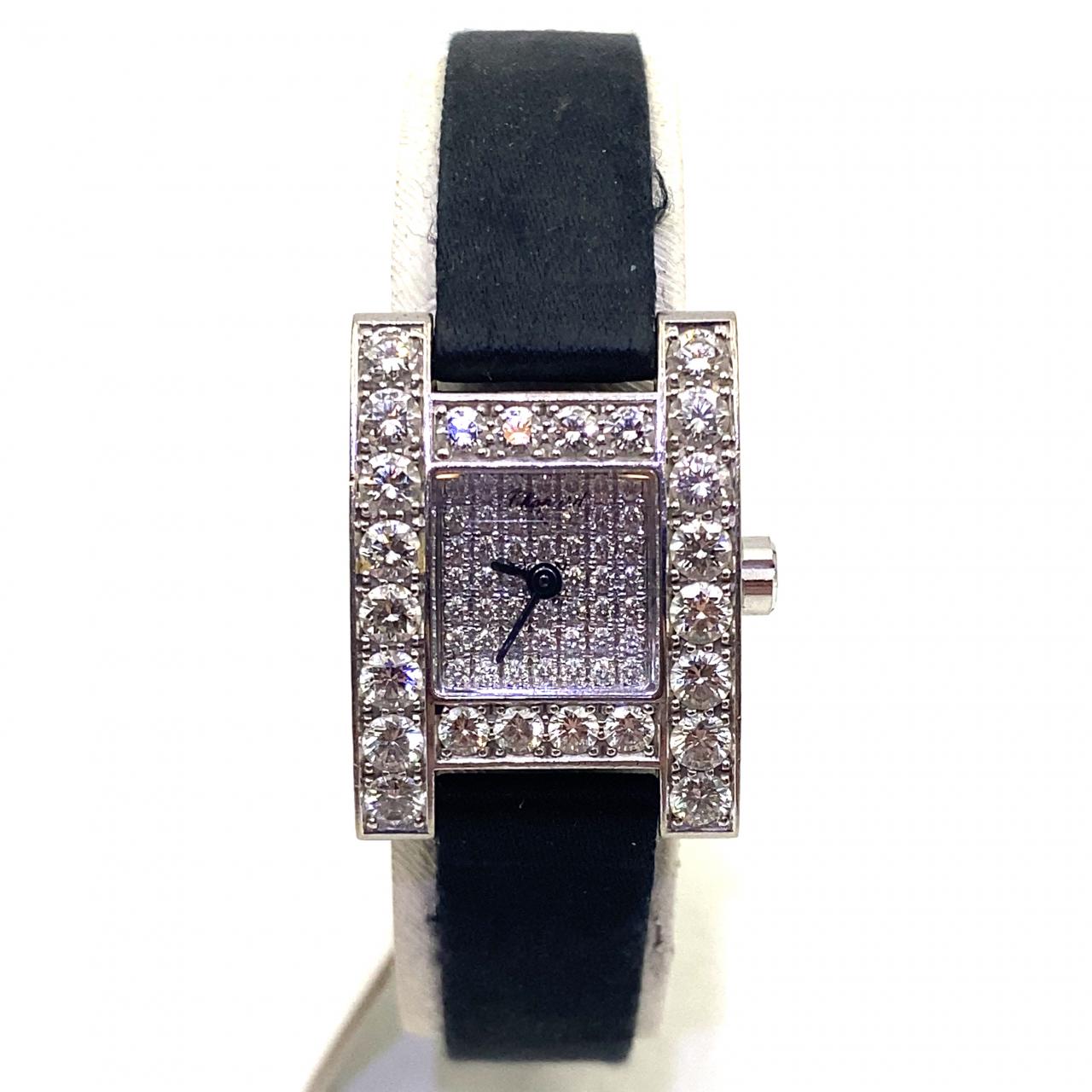 Pre-Owned Chopard "Your Hour" 20mm 18K White Gold Watch 13/6927 Diamonds