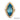 Circa 1950's Egyptian-Made 14K Rose Gold Marquise Topaz Ring Size 6