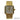 Pre-Owned 1980's 14K Yellow Gold and Pave Diamond Dial Cocktail Watch 27mm