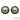 14K Yellow Gold Mabe Pearl Clip Earrings with Tsavorite Garnet Halo 2.49ctw