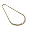 21.00 Carat IF Clarity E Color (Colorless) Diamond Estate Necklace 14K Yellow Gold 16 Inches