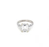 Pre-Owned Harry Winston 2.99ctw Emerald-Cut And Baguette Diamond Ring