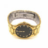 Pre-Owned Movado Dress Watch 32mm Gold tone Case Black Roman Numeral Dial