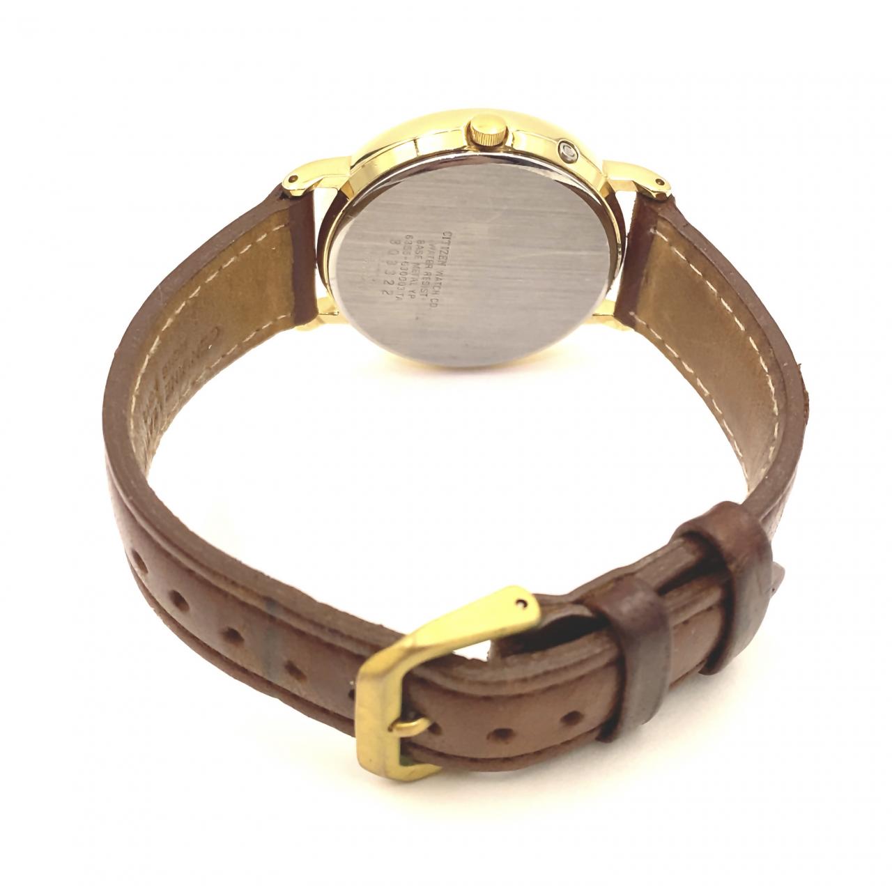 Citizen elegance online gold watch
